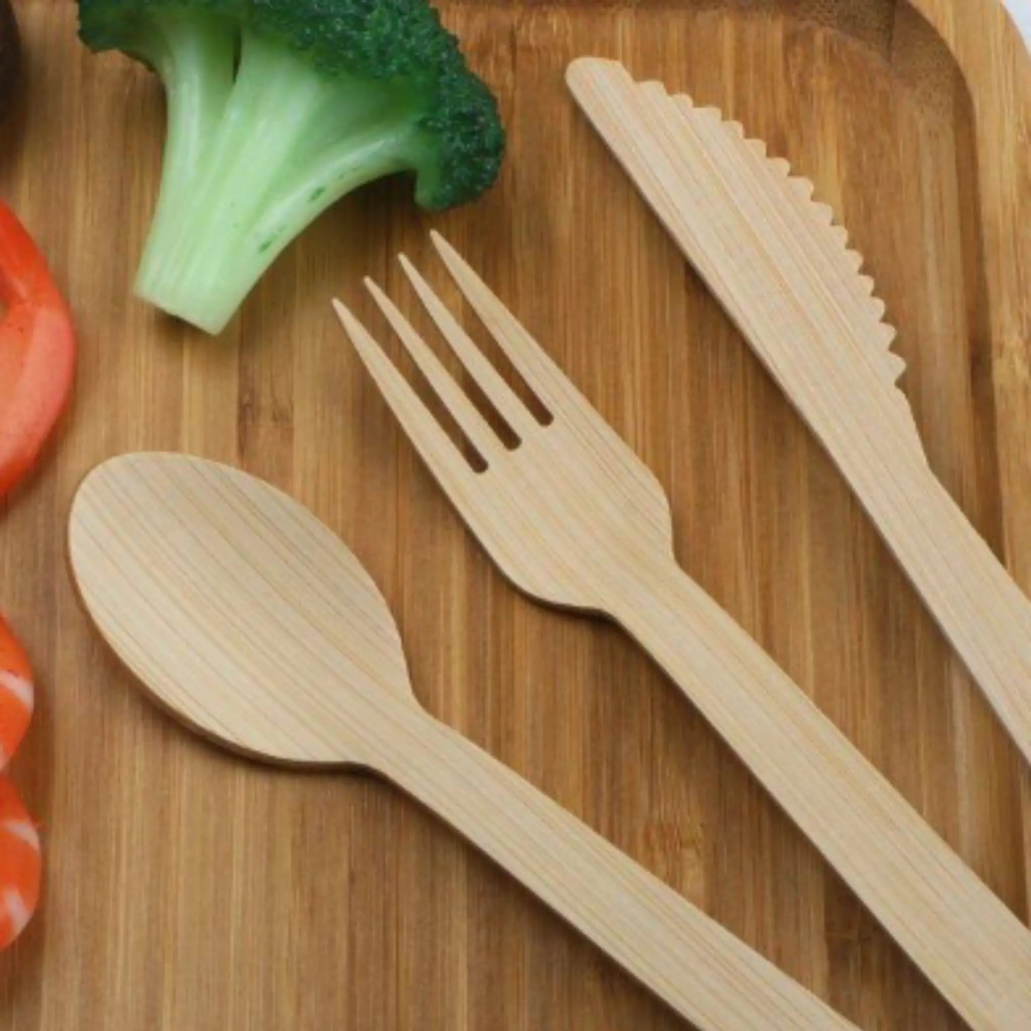 Unveiling the Superiority of Disposable Bamboo Cutlery in the Foodservice Industry - Holy City Straw Company