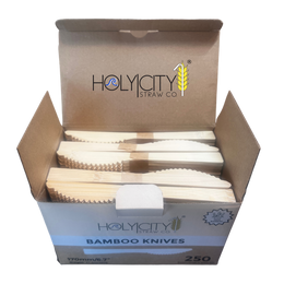 Holy City Straw Co. 500 count open box of unwrapped knives