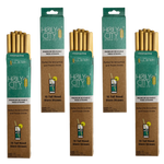 5 Pack Bundle of Holy City Straw Company Tall Reusable Reed Straws stagger