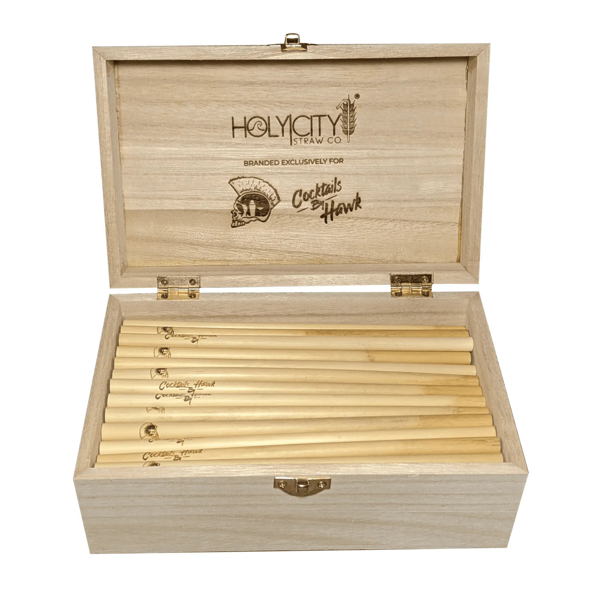 Branded Straw Holder Box – Holy City Straw Company